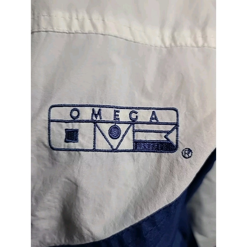 Vintage Omega For The World Windbreaker Jacket Small View 2